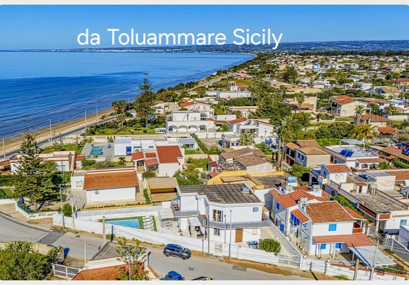 فيلا Toluammare Sicily سانتا ماريا ديل فوكالو المظهر الخارجي الصورة
